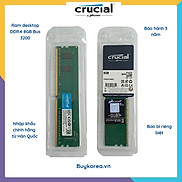 RAM CRUCIAL DDR4 3200 8GB HÀNG NHẬP KHẨU CHÍNH HÃNG