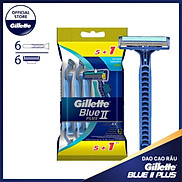 Dao cạo râu Gillette Blue 2 Plus Cán xanh