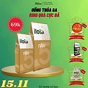 Cà Phê ILOTA 5 NÂU rang xay nguyên chất cafe ngon pha phin Coffee Nâu Sữa