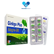 Bổ não - Tăng cường tuần hoàn não GINKGO PLUS MAGNE B6 USP Hộp 30 viên