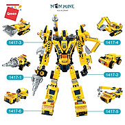 Bộ Xếp Hình Lắp Ráp Lego Qman 479 Mảnh Robot Người Máy Kĩ Thuật 1417 Cho