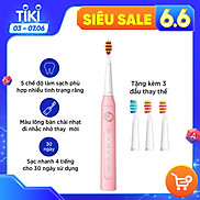 Bàn chải đánh răng điện FAIRYWILL D7 Công nghệ sóng siêu âm 5 Chế độ làm