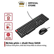 Bộ Bàn Phím Máy Tính Và Chuột Có Dây hoco. GM16 Hàng Chính Hãng Fullsize