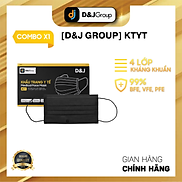 COMBO 1 HỘP - KTYT 4 LỚP  Khẩu trang y tế 4 lớp cao cấp, kháng khuẩn 50