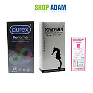 Bao Cao Su Kéo Dài Thời Gian Quan Hệ Durex Perfoma+ Bcs Chống Xuất Tinh