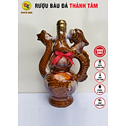 OCOP RƯỢU BÀU ĐÁ LONG PHỤNG 650ml màu da lươn