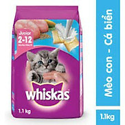 whiskas junior hạt cho mèo con túi 1,1kg