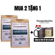 COMBO 2 túi Cà phê Full Bodied hữu cơ rang mộc - dạng bột, 250g