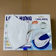 Khẩu trang 3D mask Long Hưng công nghệ Nhật Bản chống bụi mịn cao cấp hộp