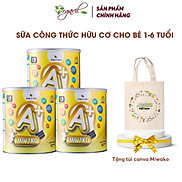 Combo 3 Hộp Sữa Hạt Miwako A+ Vị Vani 700g Malaysia