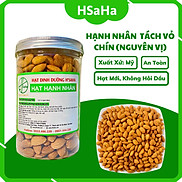 Hạt Hạnh Nhân Rang Mộc HSaHa - Hạnh Nhân Tách Vỏ Mỹ Rang Giòn Nguyên Vị