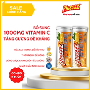 COMBO2TUYP Viên sủi bổ sung vitamin c Plusssz C1000 hỗ trợ tăng cường đề