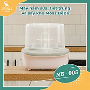 Máy tiệt trùng và sấy khô bình sữa 3 trong 1 Moaz Bébé MB005