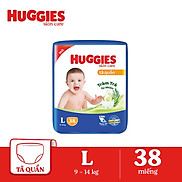 Tã bỉm quần HUGGIES SKINCARE gói JUMBO size L 38 miếng