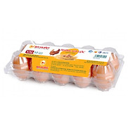 Trứng gà gộc Ba Huân hộp 10 quả - 8936029480405