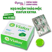 Kẹo ngậm Viatux Extra Vietnat không đường giảm ho khàn tiếng - hộp 20 viên