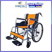 Xe lăn khung nhôm NIKITA, Trọng lượng nhẹ, kích thước xếp gọn siêu nhỏ