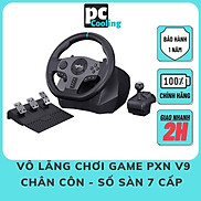 Vô lăng chơi game PXN V9 Gaming Racing Wheel - Vô lăng 270 900 độ