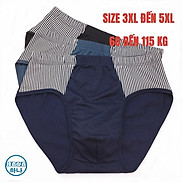 Quan lot nam tam giác cotton thoáng khí thoải mái BIG SIZE SIZE LỚN65 đến