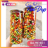 ĐẬU 22 VỊ MIX BIM BIM QUE HỦ PET 400G - TRAI ĐẸP SNACK