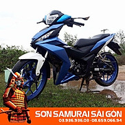 Sơn SAMURAI KUROBUSHI 1147 màu xanh nước biển chính hãng dành cho xe máy