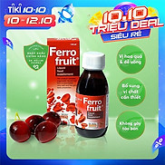 Siro Sắt FERRO FRUIT Dr.Mulervị trái cây, chiết xuất tự nhiên