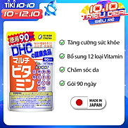 Viên uống Vitamin tổng hợp DHC Nhật Bản Multil Vitamins thực phẩm chức