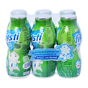 Lốc 6 Chai Sữa Chua Uống Fristi Hương Táo 80Ml