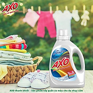 Axo Thanh Khiết 800ml - Nước tẩy quần áo an toàn với da em bé da nhạy cảm