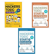 Combo Hackers TOEIC VOCABULARY + READING + LISTENING - Bản Quyền