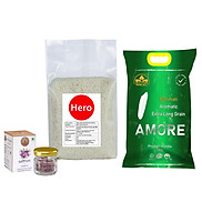 Combo Gạo và Saffron Hữu Cơ Nhập khẩu Angel Foods