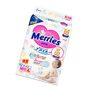 Tã bỉm dán Merries size M - 64 + 4 miếng Cho bé 6 - 11kg