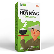 Gạo Hữu Cơ Hoa Nắng - Xanh Mạ Non 2kg