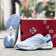 Giày cầu lông, bóng chuyền Kumpoo G10 mầu xanh đủ size 36-44