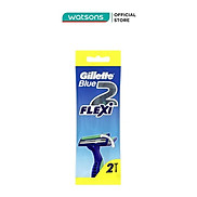 Dao Cạo Gillette Blue 2 Flexi Dùng Một Lần 2 Cái