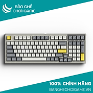 Bàn phím cơ FL-Esports FL980SAM Grey White 3 MODE - Hàng chính hãng