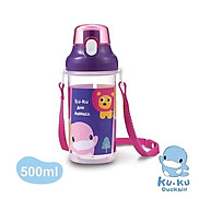 Bình uống nước cho bé KUKU AND ANIMALS KU5602A - 500ML