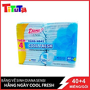 Băng vệ sinh Diana Sensi Hàng Ngày Cool Fresh 40 + 4 miếng gói