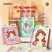 Đồ chơi Trang Điểm Cắt Dán và Tô Màu Nước - Mideer Makeup Manual