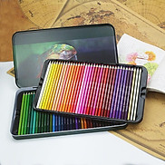 Hộp bút chì màu khô cao cấp COLOR PENCIL JOSEPH 72 màu hộp thiếc và tranh