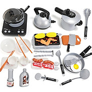 Bộ Đồ Chơi Nấu Ăn Kitchen 36 Chi Tiết Cho Bé - Hàng Loại 1 To, Đẹp