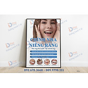 Tranh Decal Dán Tranh Nha Khoa - Chỉnh Nha Niềng Răng