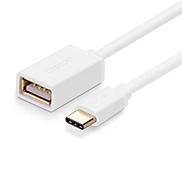 Cáp USB TypeC 2.0 OTG cao cấp 15CM màu Trắng Ugreen UC30176US154 Hàng