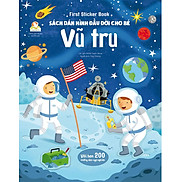 First Sticker Book - Sách Dán Hình Đầu Đời Cho Bé - Vũ Trụ