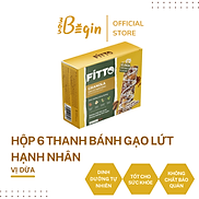 HỘP 6 THANH NĂNG LƯỢNG FITTO MATCHA TỪ HẠT & GẠO LỨT VỊ TRÀ XANH DÀNH CHO