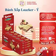 Bánh xốp Loacker nhập khẩu Ý vị bánh xốp mịn, giòn tan