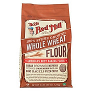 Bột Mì Nguyên Cám Non-GMO Whole Wheat Flour 2,27Kg Bob s Red Mill Usa