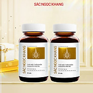 Combo 2 hộp viên uống Sắc Ngọc Khang vi tảo lục giúp đẹp da, chống lão hóa