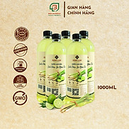 Combo 05 Nước lau sàn nhà tinh dầu sả hữu cơ đuổi muỗi, khử mùi, diệt khuẩn