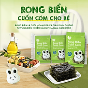 Rong biển cuốn cơm Hàn Quốc cho bé Mămmy giàu vitamin và khoáng chất